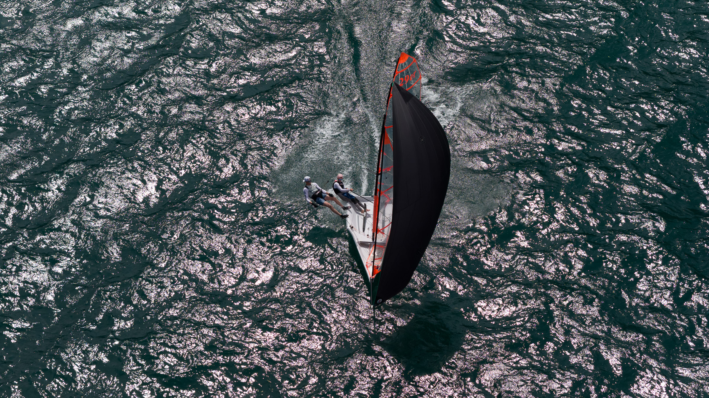 Fede García 29er sailing coach - International clinics worldwide